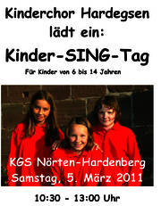Kinder-Sing-Tag